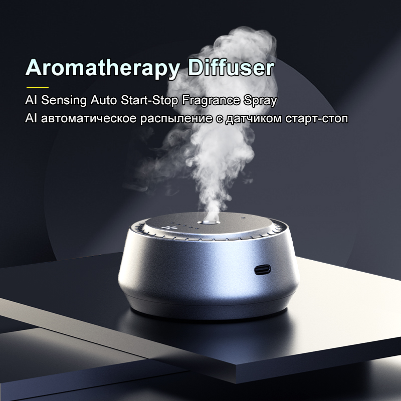 Odor Eliminator Car - Умный аромадиффузор с ИИ, автоматическим включением/выключением,