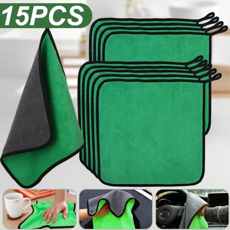 Microfiber Towel Detailing - 5/15 шт. полотенце из микрофибры, салфетки