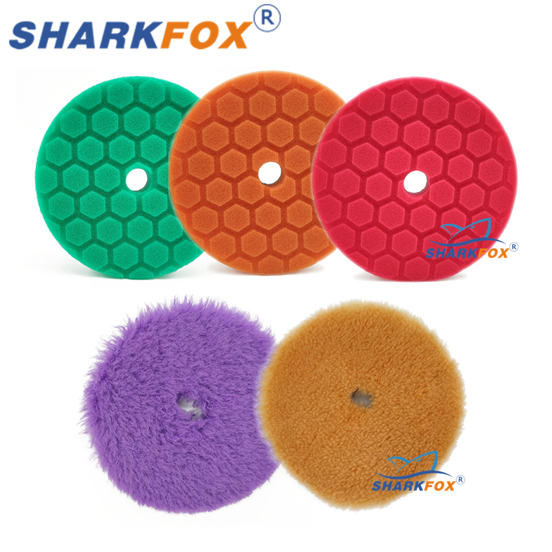 Sharkfox, 5 шт./компл., 5 дюйм – обзор и цена Polish Pad Set Buffer