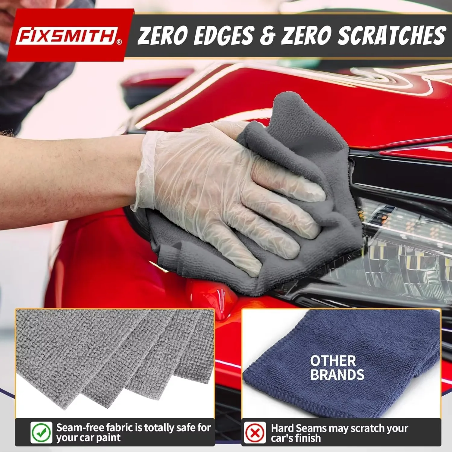 Многоразовые утолщенные чистящ – обзор и цена Microfiber Towel Detailing
