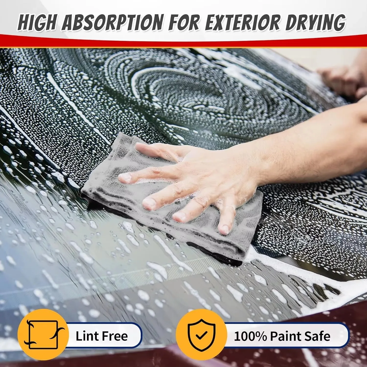 Многоразовые утолщенные чистящ – обзор и цена Microfiber Towel Detailing