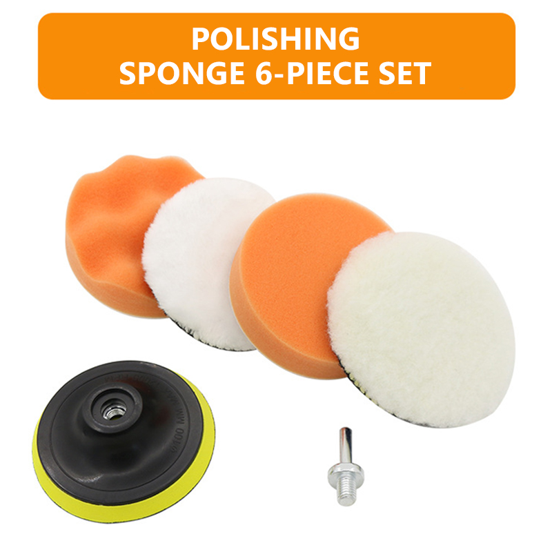 Набор из 6 губок для полировки – обзор и цена Polish Pad Set Buffer